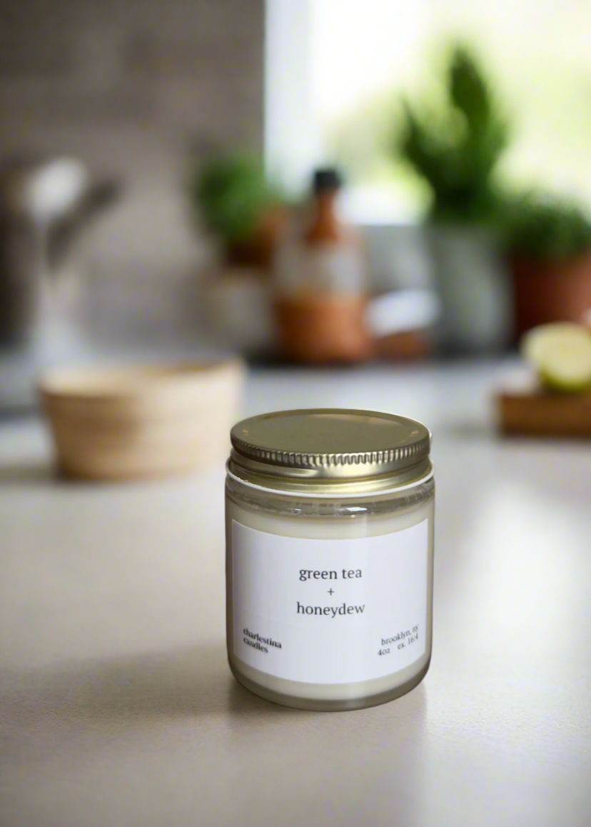 GREEN TEA + HONEYDEW (4 oz)